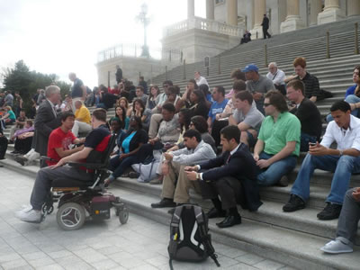 UAHuntsville students travel to D.C. to observe Congress and a day of service